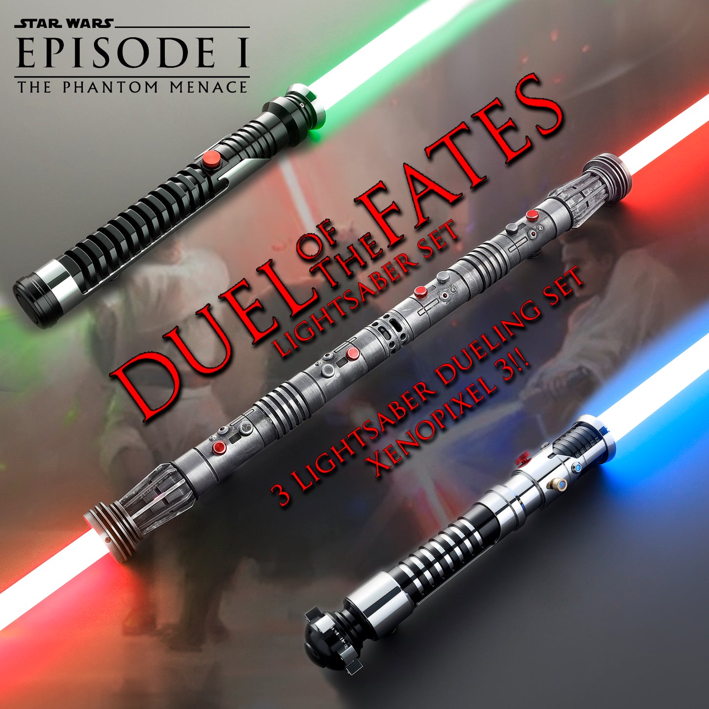 Duel Of The Fates Lightsaber Set by Nexus