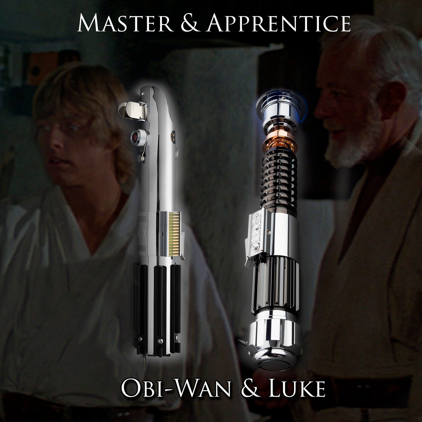 Master & Apprentice: Obi-Wan & Luke by Nexus