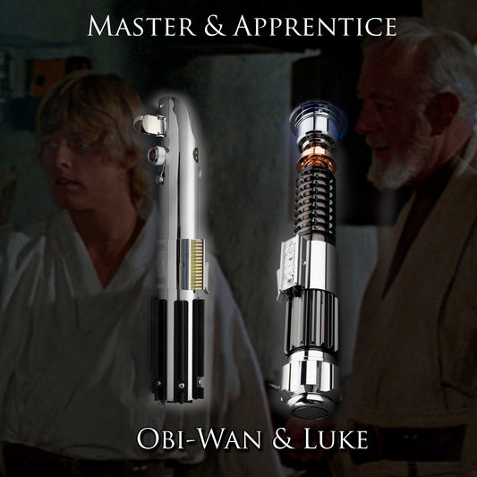 Master & Apprentice: Obi-Wan & Luke by Nexus